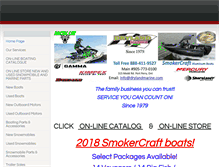 Tablet Screenshot of drylandmarine.com